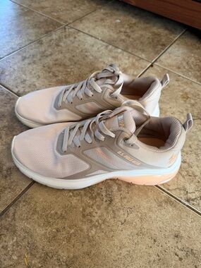 U.S. Polo Assn. Women's Blush Pink and Peach Athletic Sneakers